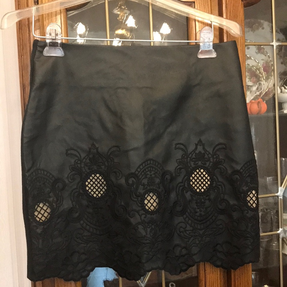 Jealous Tomato faux leather mini!